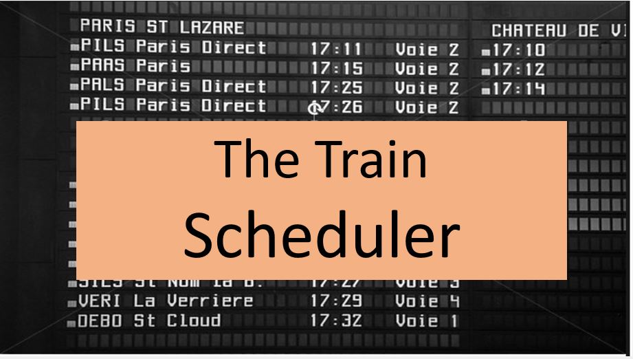 Train Sched